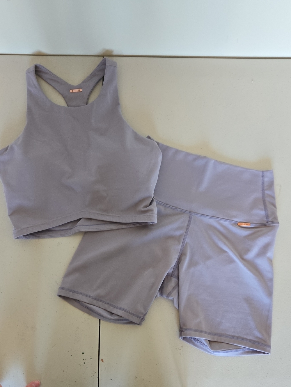 Cleo Harper Lavender Athletic Shorts Set